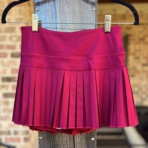 Tennis Skirt. Goldhinge. Size Small. Maroon. NWT.